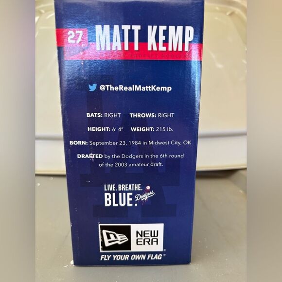 SGA Los Angeles Dodgers Matt Kemp Action Figurine - Picture 7 of 7